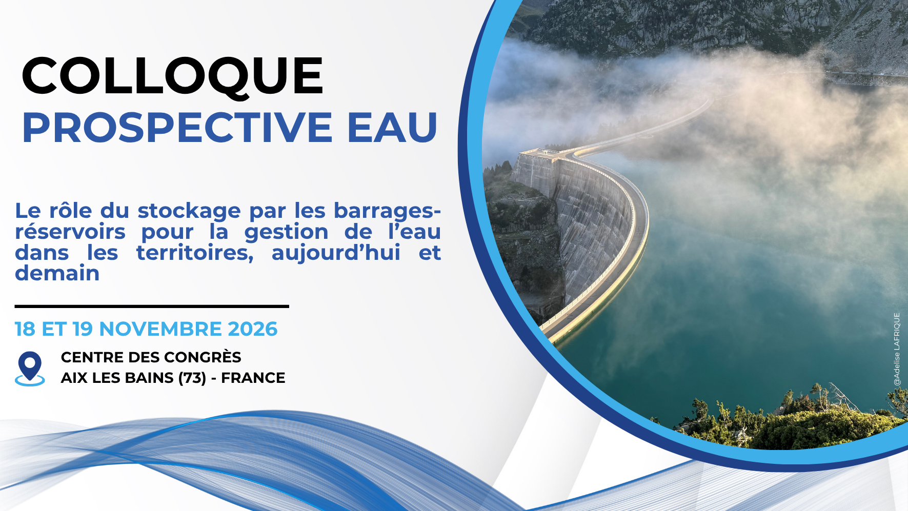 Colloque Prospective Eau 2026 - Aix-les-Bains