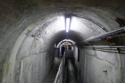 Inspection visuelle d'une galerie de barrage - (c) EDF
