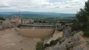 Barrage de Saint Saturnin Lès Apt - (c) Société du Canal de Provence