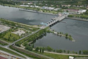 Barrage-écluse de Vaugris - (c) Photothèque CNR