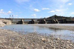 Barrage de Cadarache - (c) Photo EDF - M. Lafitte
