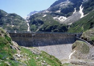 Barrage de Caillaous - (c) Photo BETCGB