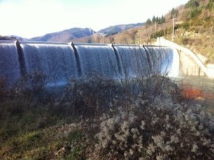 Barrage du Cheylard - (c) Photo SMDEA - D. Renaud